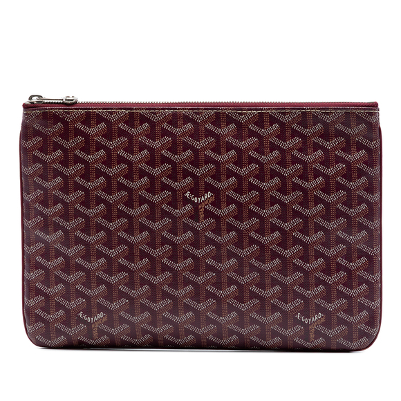 Goyard Handbags - Pre-Loved Goyard Goyardine Senat MM